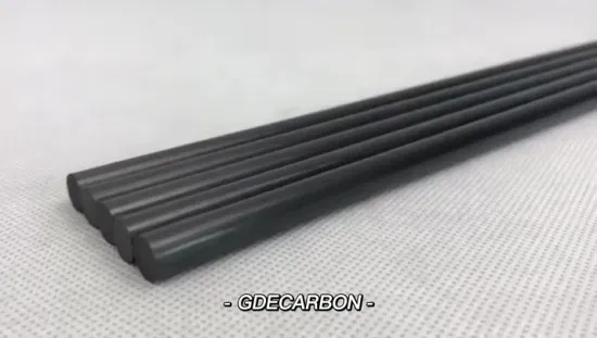 Type de produit en fibre de carbone d'usine de la Chine et forme de tige ronde carrée en carbone ébauche de tige en fibre de carbone pour arbre de drone Uav